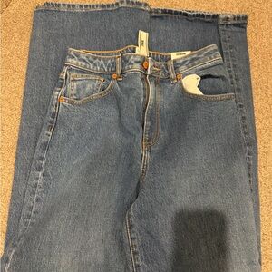 Denim by Pink Straight Wide Leg Jeans